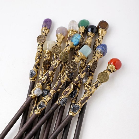 Natural Crystal Sagittarius Constellation Scepter 11.6inchesMagic Stick(AnyColor - Picture 2 of 8